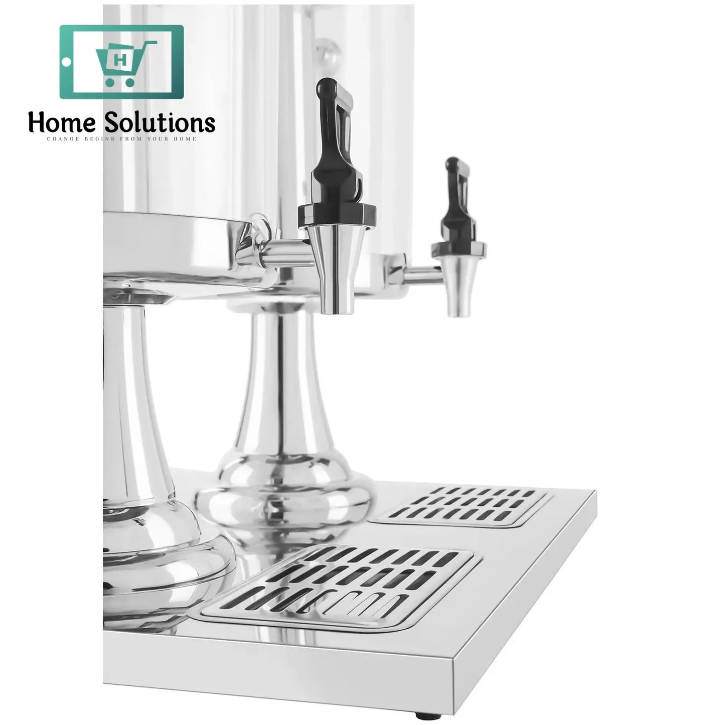 Double Juice Dispenser – Acrylic & Stainless Steel Beverage Server for Parties & Events