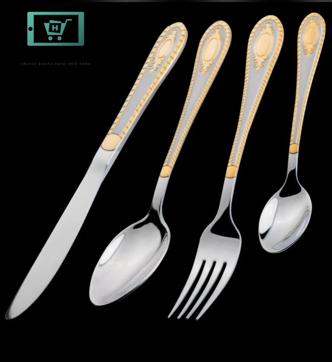 Zillinger 72-Piece Luxury Stainless Steel Cutlery Set – Premium Dining Collection