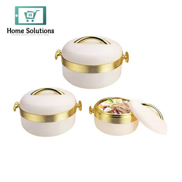 Food Warmer Casserole Set of 3 – Stylish Hotpot Design