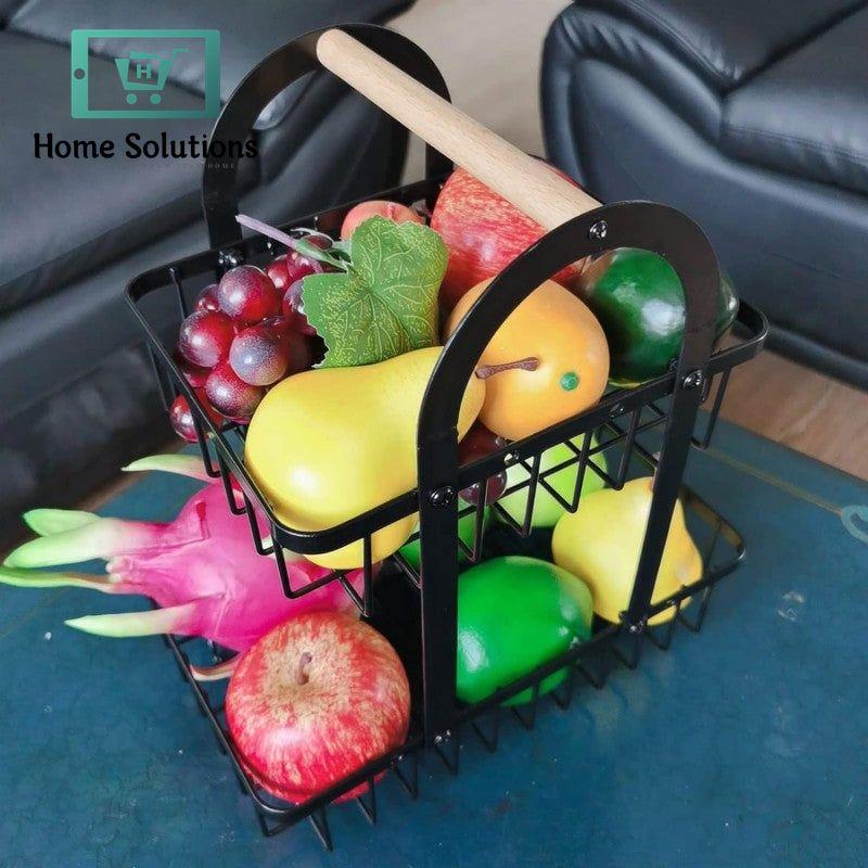 2-Tier Kitchen Countertop Fruit Rack
