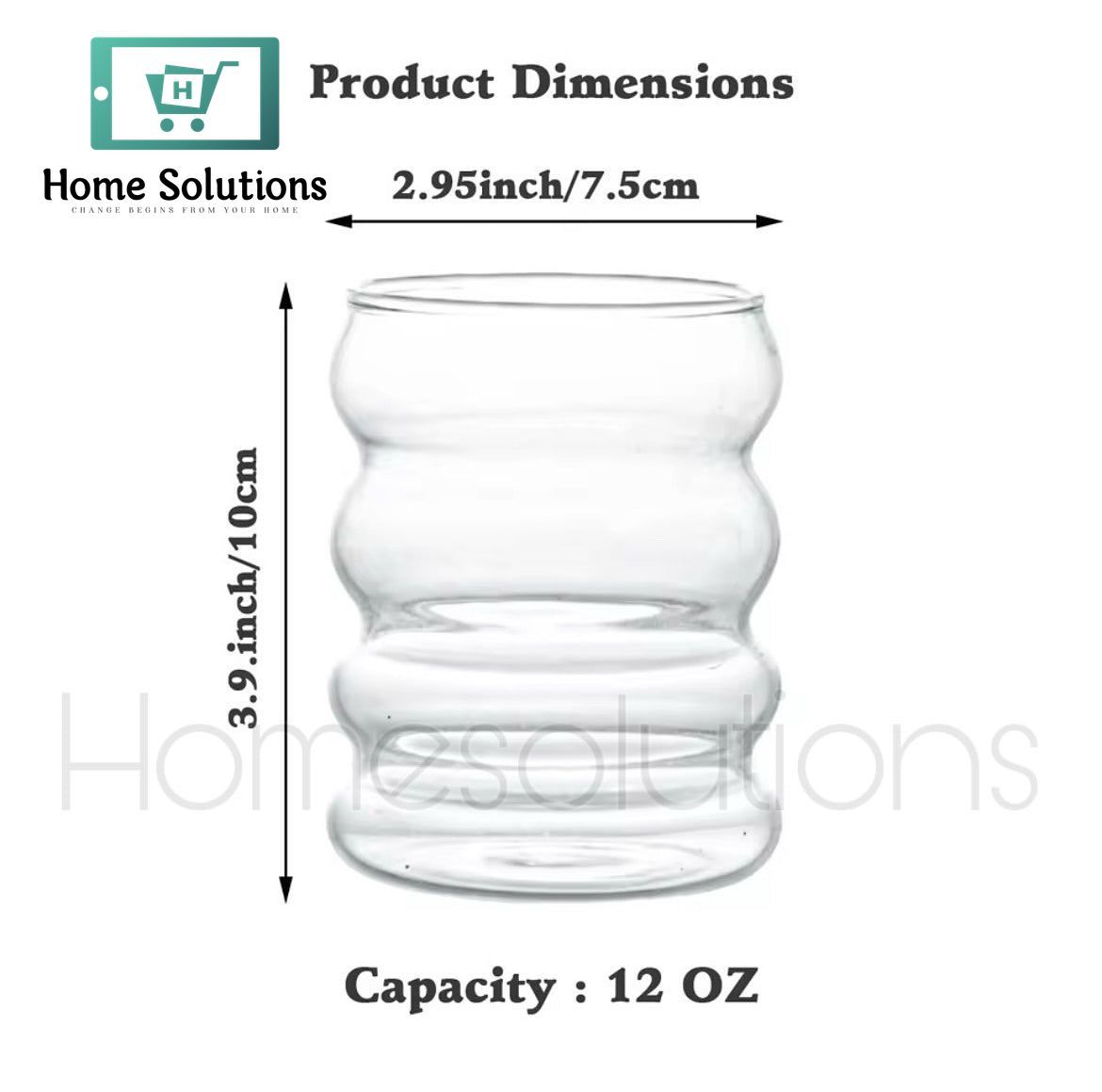 Alipis Caterpillar Ice Tea Glass Set of 6