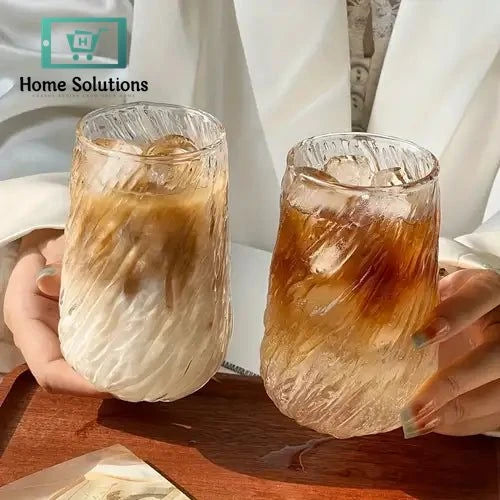 Scratchy Glacier 400ml Latte/Cold Coffee Glass - 400ml