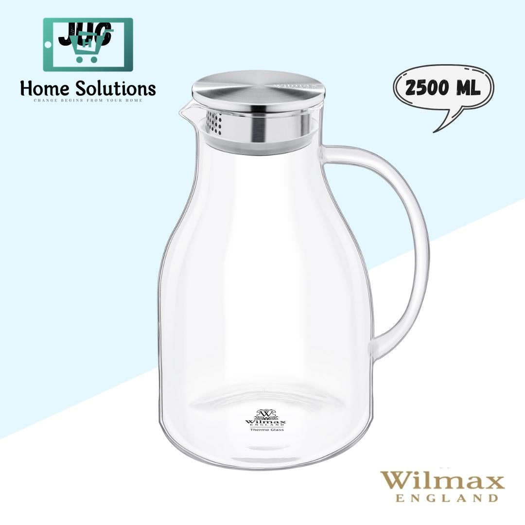 Wilmax Borosilicate Glass Jug – 2500 ml (84 fl oz)