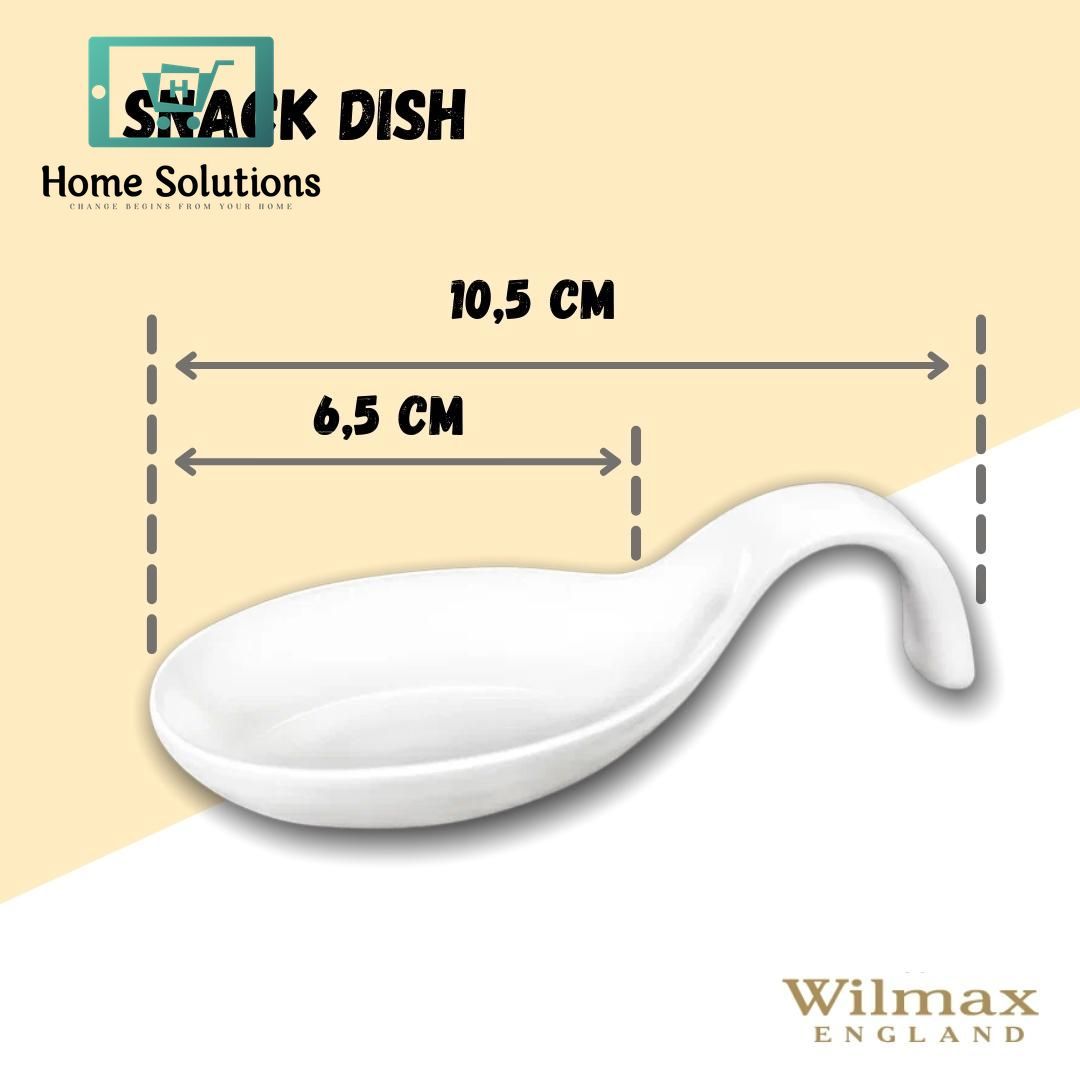 Wilmax England Fine Porcelain Mini Snack Dish 4" x 2"