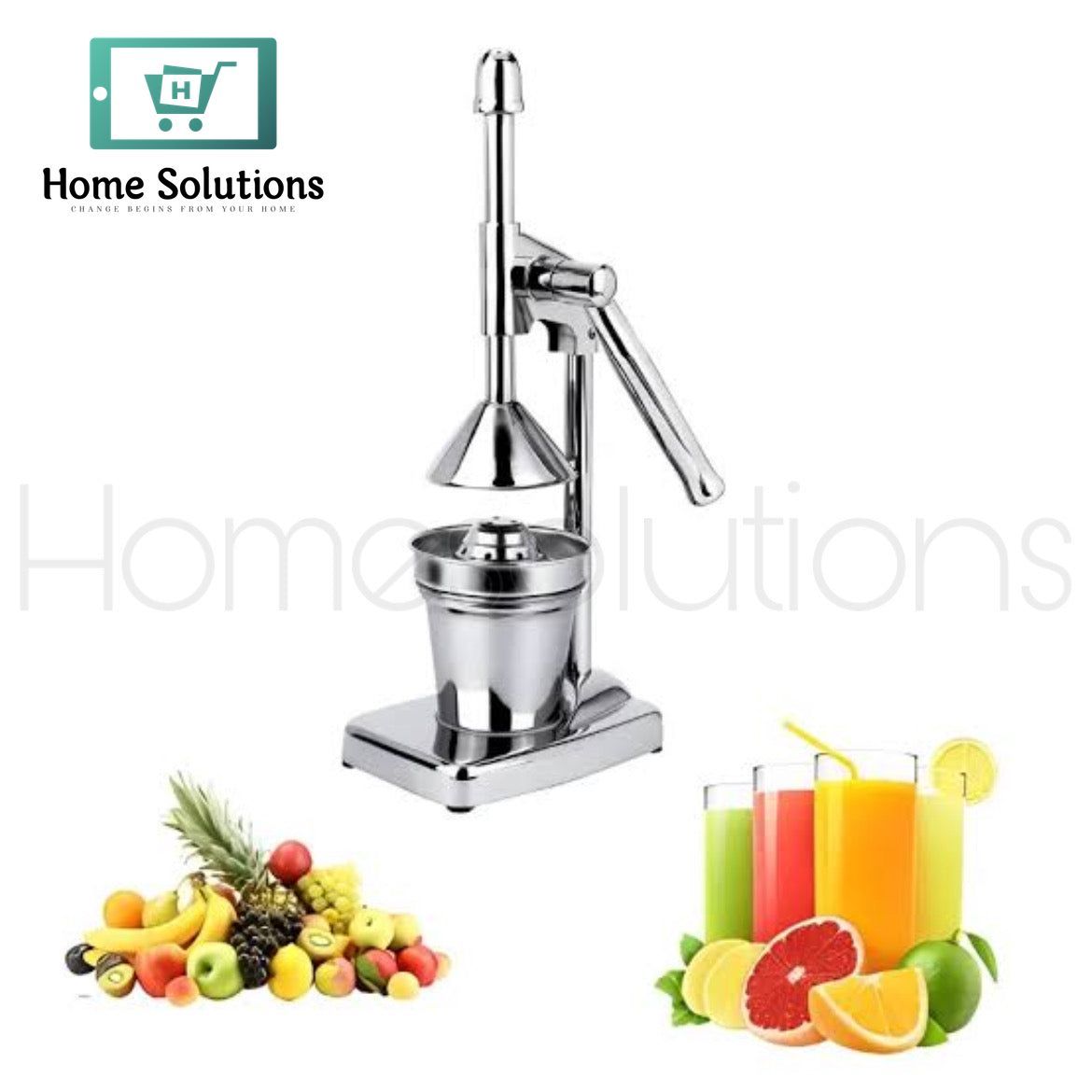 Stainless Steel Manual Juice Extractor