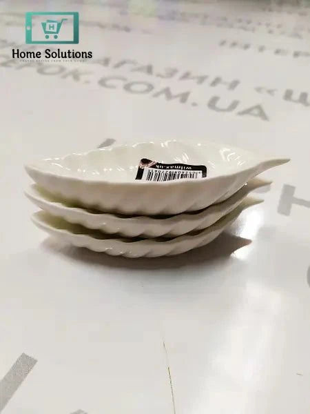 Wilmax England Mini Porcelain Snack Dish 4 X 1.5 Inch
