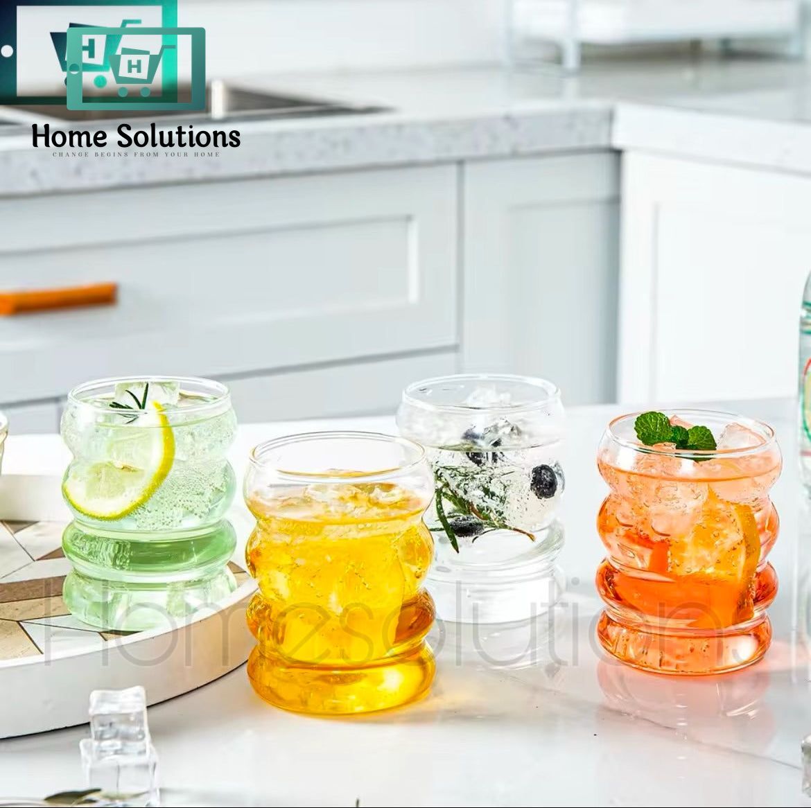 Alipis Caterpillar Ice Tea Glass Set of 6