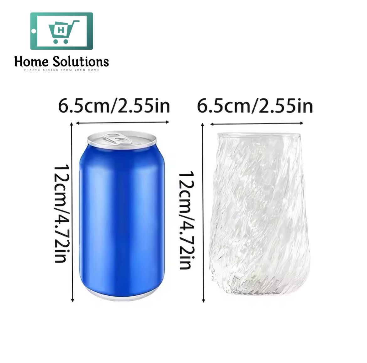 Scratchy Glacier 400ml Latte/Cold Coffee Glass - 400ml
