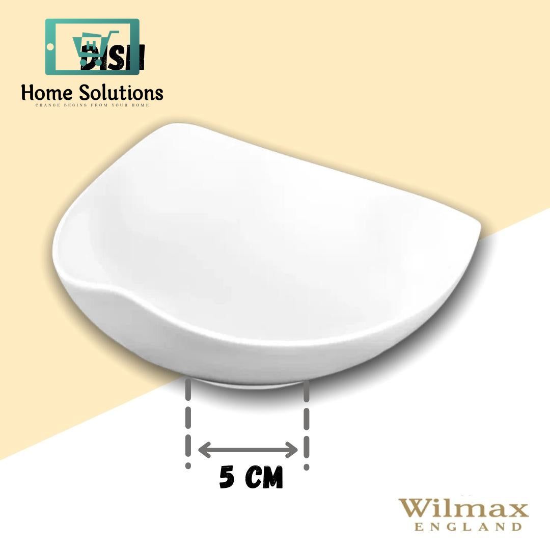 Wilmax England Fine Porcelain Dish 5 Inch Serving Dish