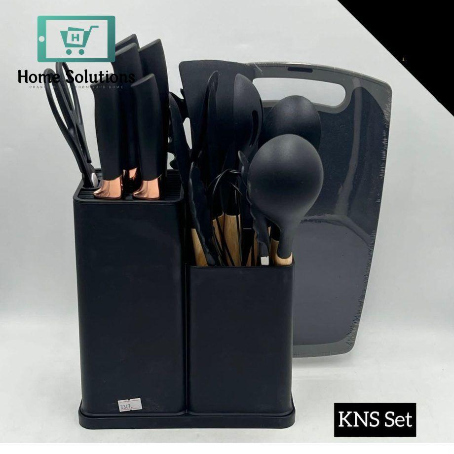Silicone Cooking Utensil Set with Spoons & Knives – 12 PCS Kitchen Utensil