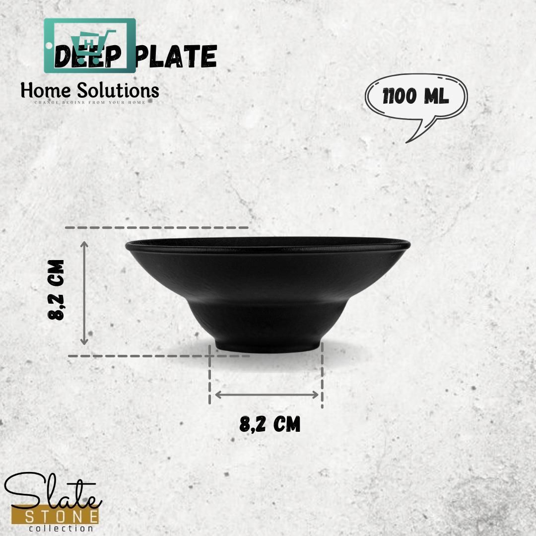 Wilmax England Deep Plate | 1100 ML