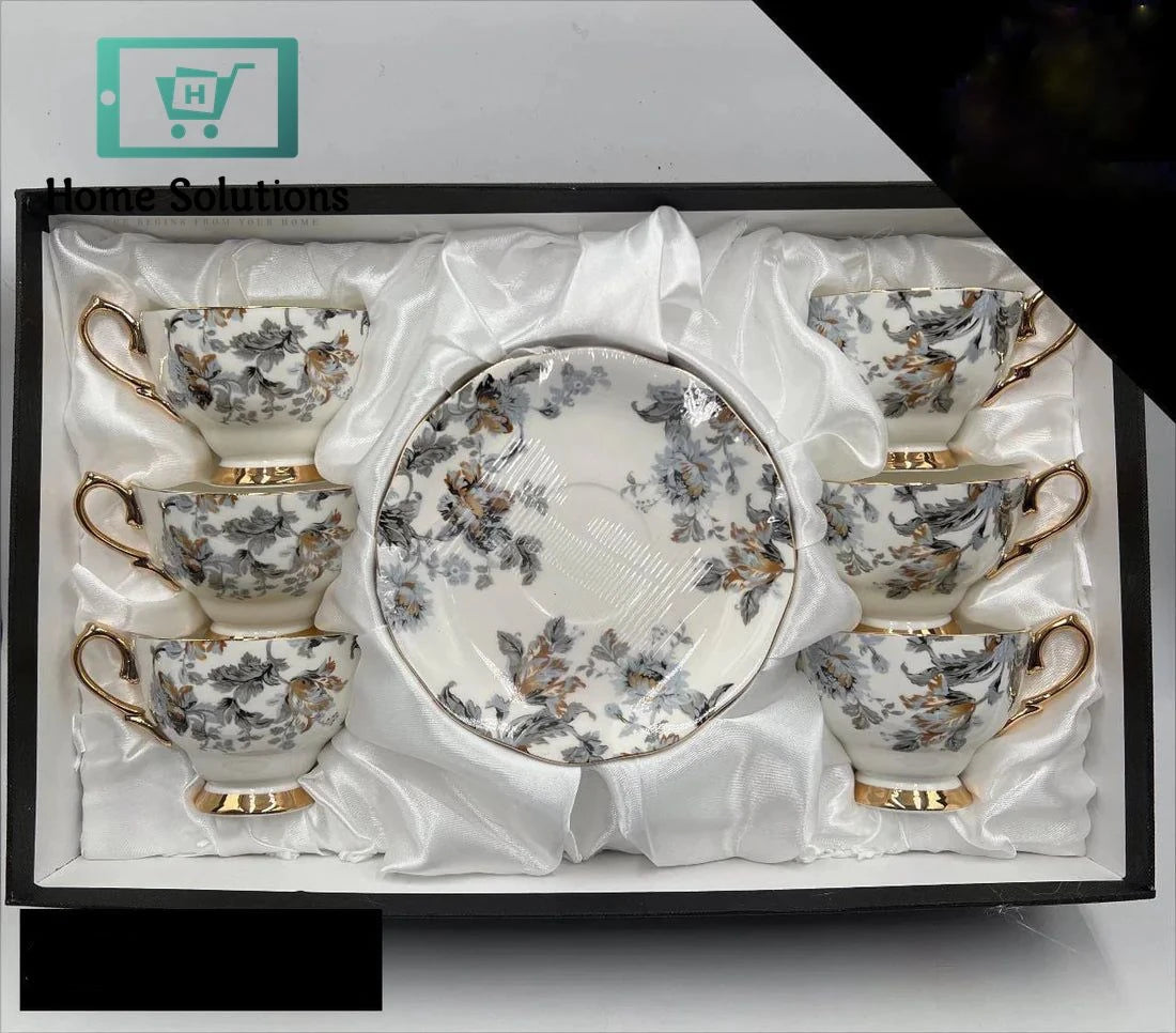 Royal Albart Tea Cup & Saucer Set 12 Pcs