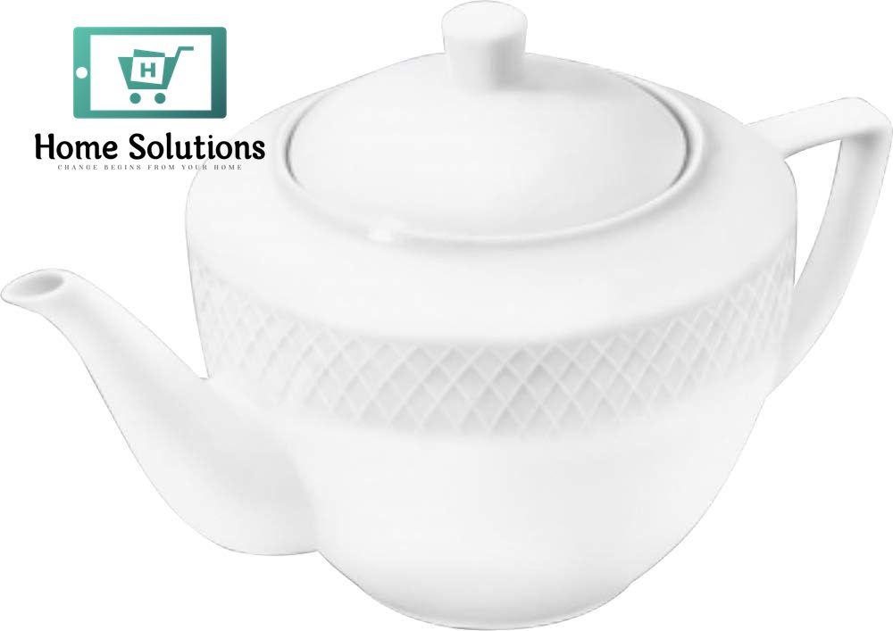 Wilmax England JULIA Classic Porcelain Teapot – 900 ml White