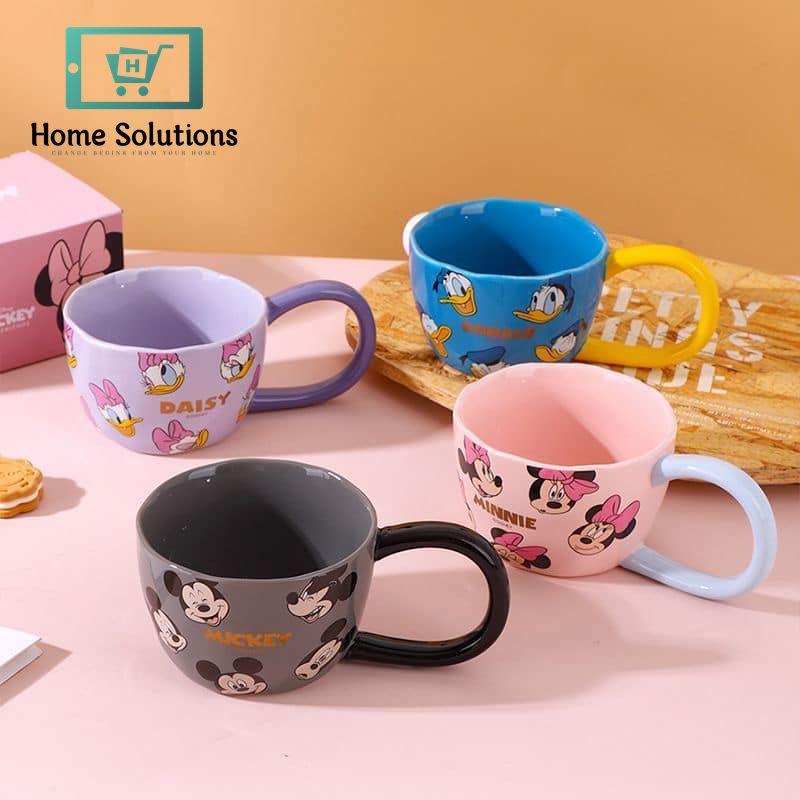 DISNEY Mickey & Friends Ceramic Wide Handle Cup - 300ml