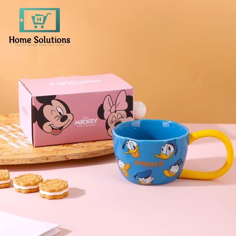DISNEY Mickey & Friends Ceramic Wide Handle Cup - 300ml