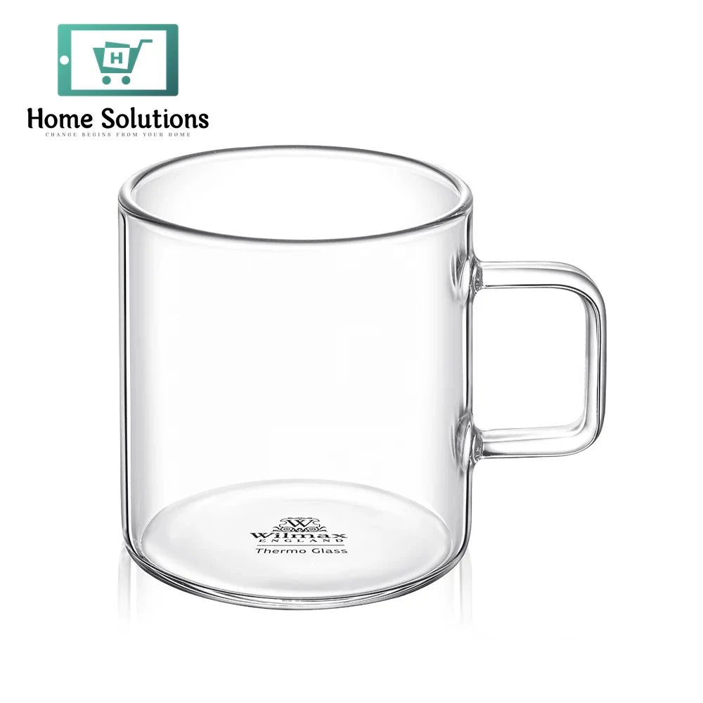 Wilmax Double Wall Thermo Glass Mug – 100 ml | Single Piece