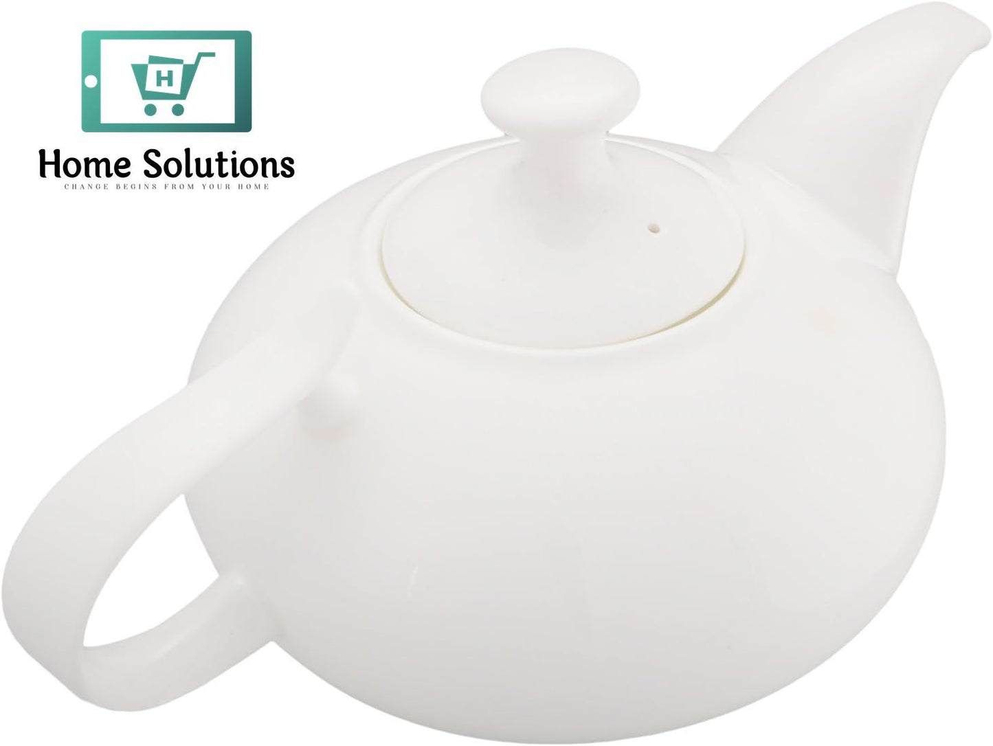 Wilmax England Fine Porcelain Teapot – 1150 ml (White)