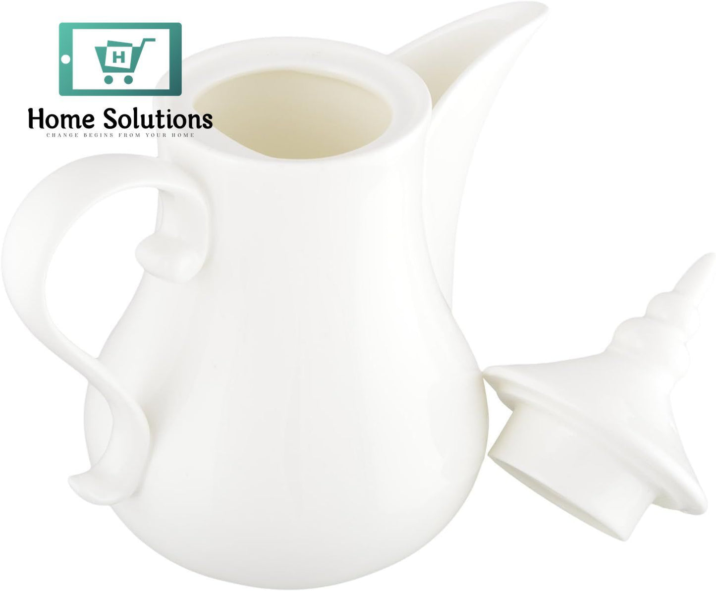Wilmax England Fine Porcelain Arabic Style Coffee Pot – 1000 ml