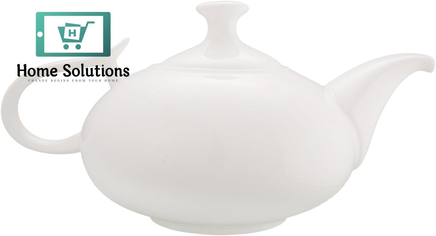 Wilmax England Fine Porcelain Teapot – 1150 ml (White)