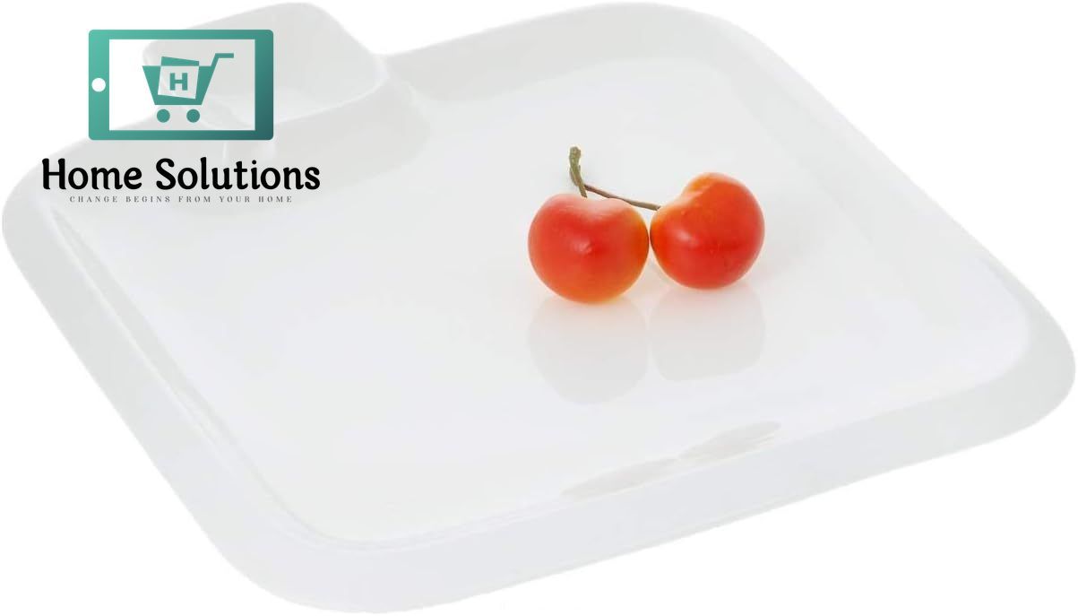 Wilmax England 10 x 10 Fine Porcelain Square Serving Platter
