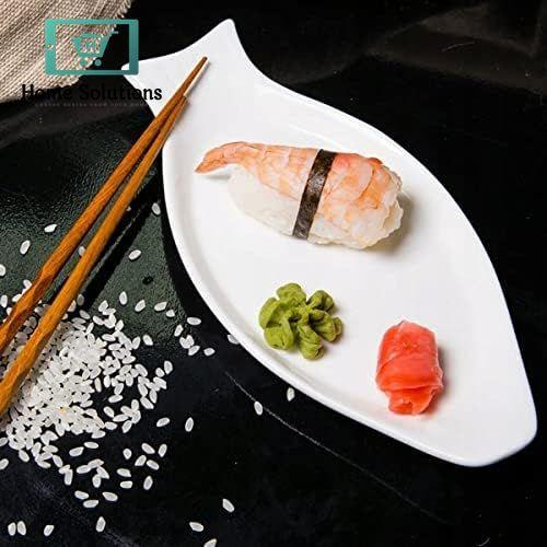 Wilmax England Fine Porcelain Fish Plates – 13" & 18" Sizes