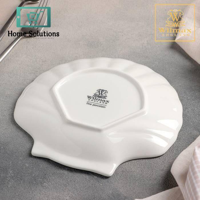Wilmax England Fine Porcelain Shell Dishes – 6", 8" & 10" Sizes