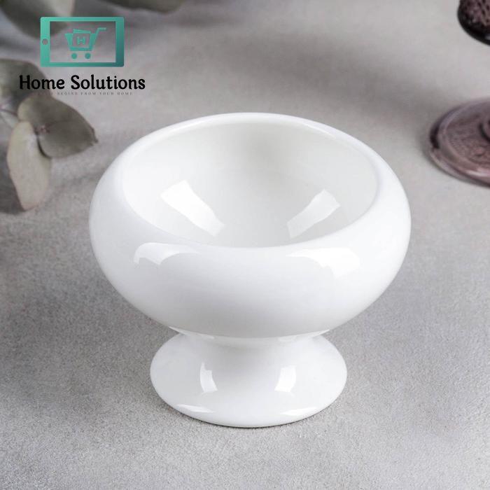 Wilmax England Fine Porcelain Dessert Vase – 4.5 x 3 Inch