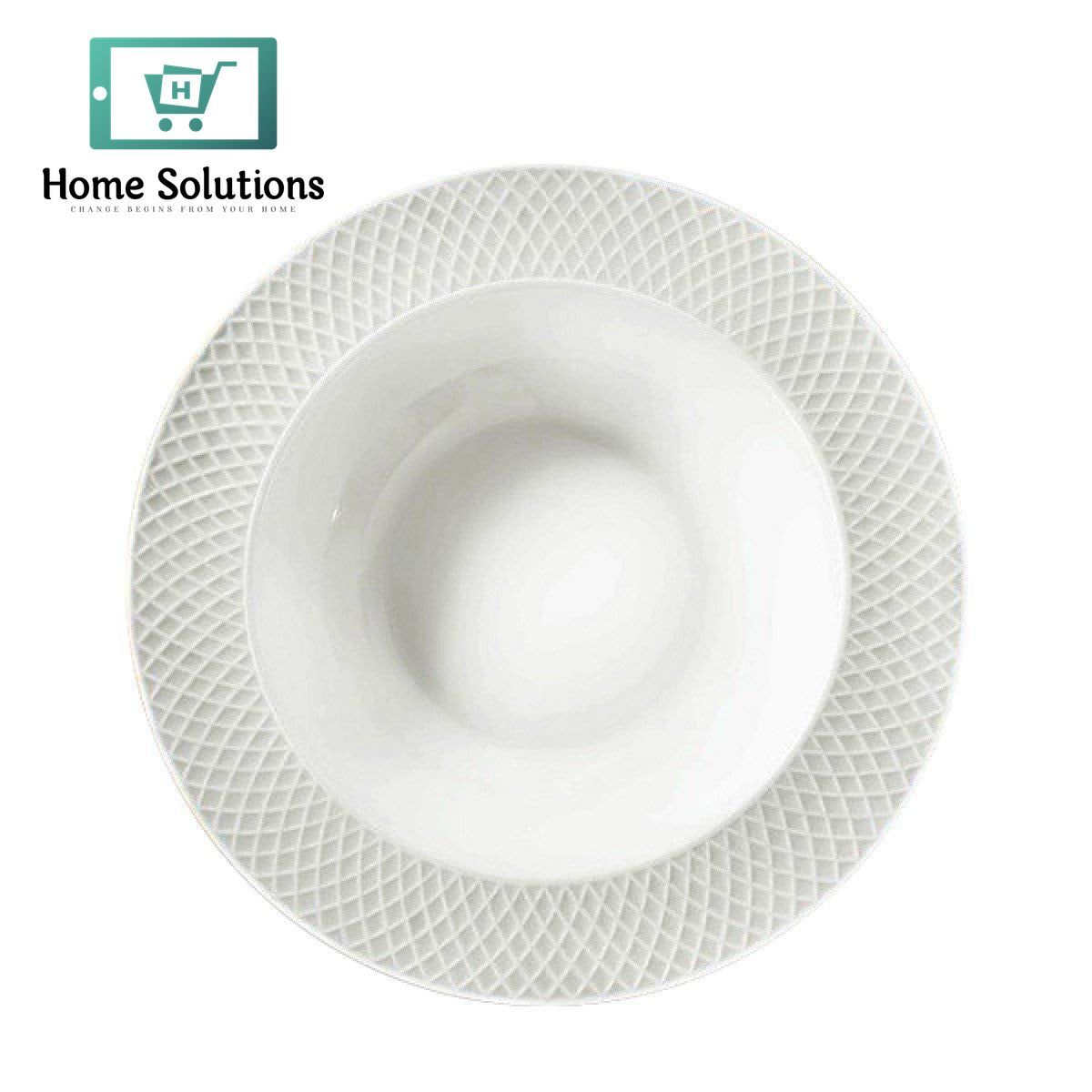 Wilmax England JULIA 9-Inch Deep Plate Set – Set of 6