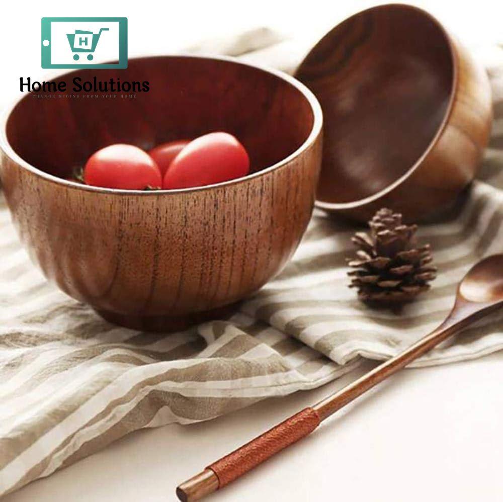 Eco-Friendly Bamboo Soup Bowl – Single Piece