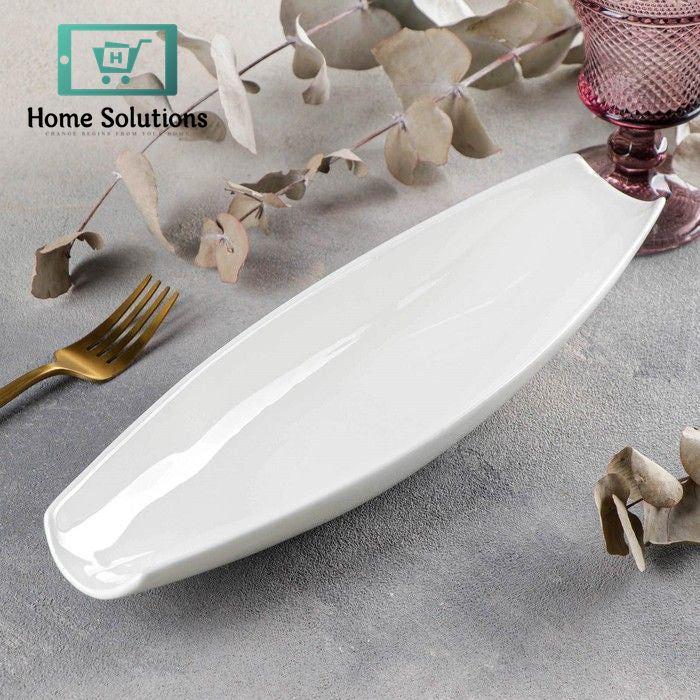 Wilmax England 10 Inch Classic White Porcelain Presentation Dish