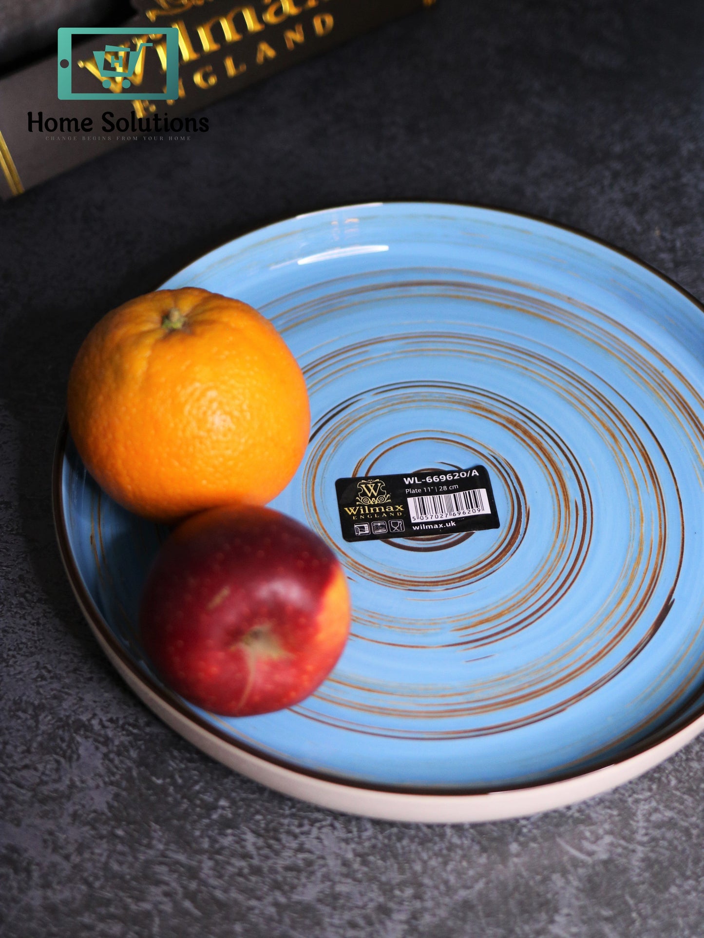 Wilmax England Fine Porcelain Plate 11-Inch – Elegant Serving Plate