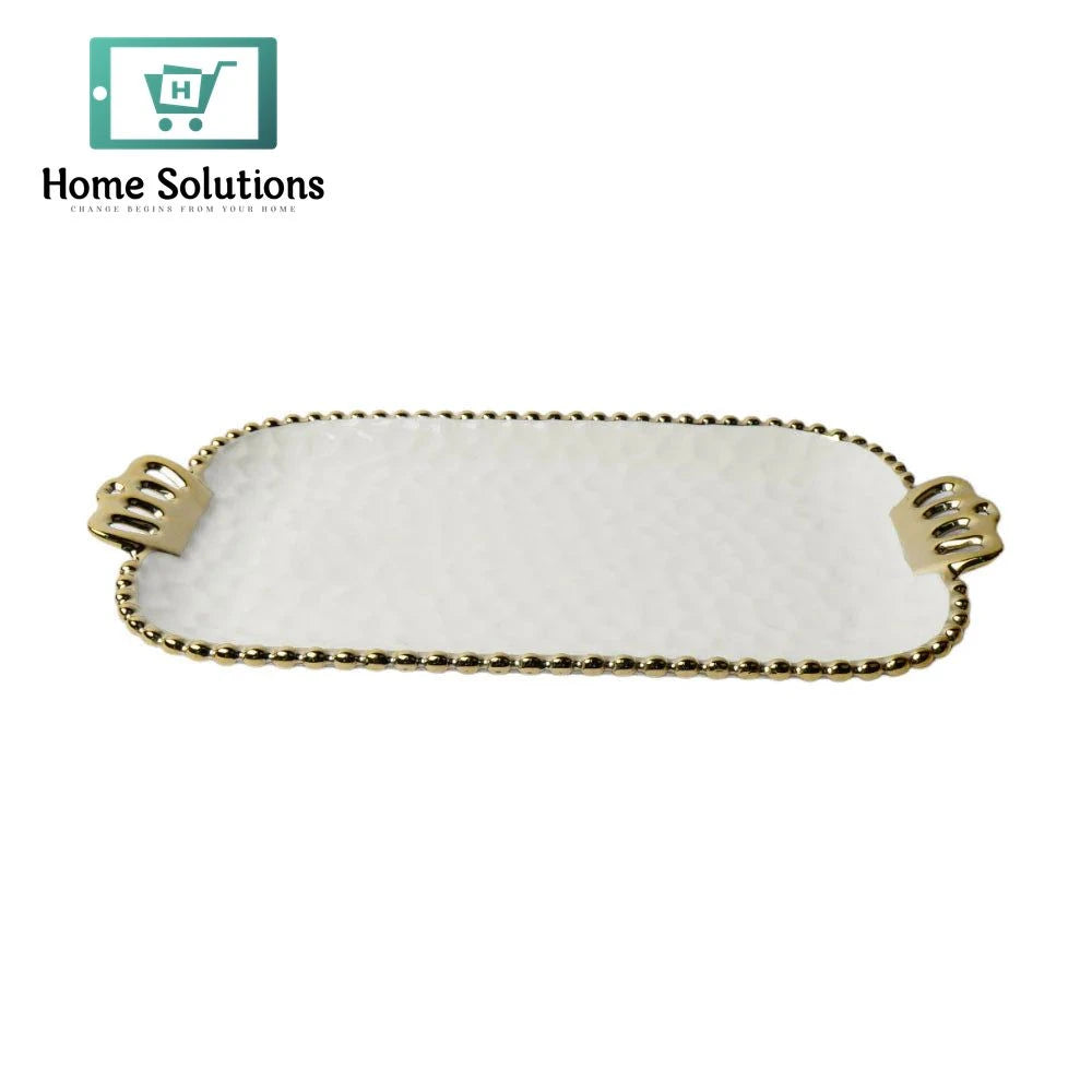 Porcelain Serving Dish 12-Inch – Large Elegant Platter