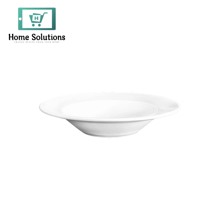Wilmax England Fine Porcelain Deep Plates – 6" & 7" Versatile Sizes