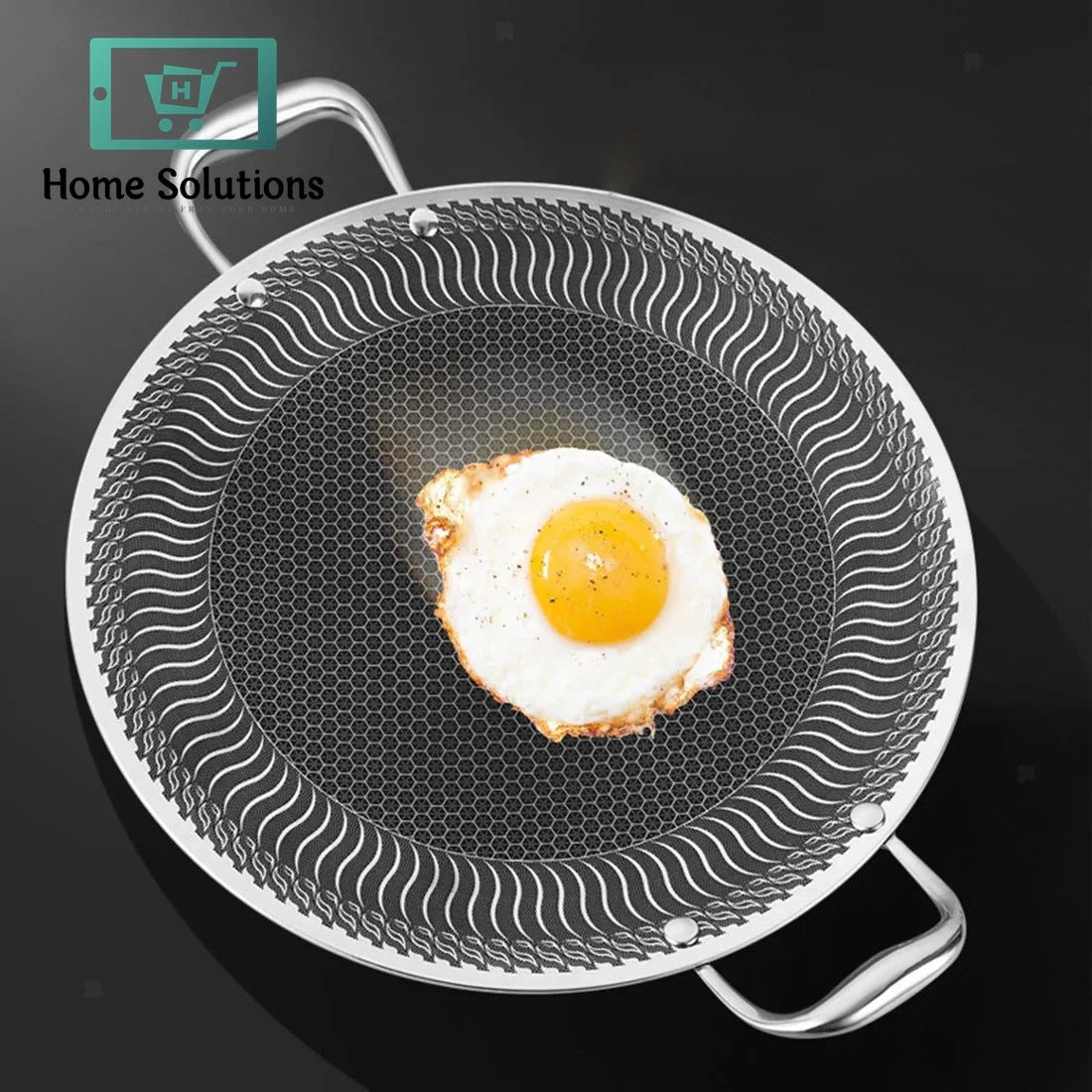 Non-Stick Coated Tawa 34cm – Flat Griddle Pan for Roti Paratha & Dosa