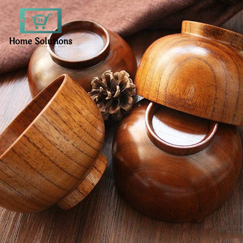 Eco-Friendly Bamboo Soup Bowl – Single Piece