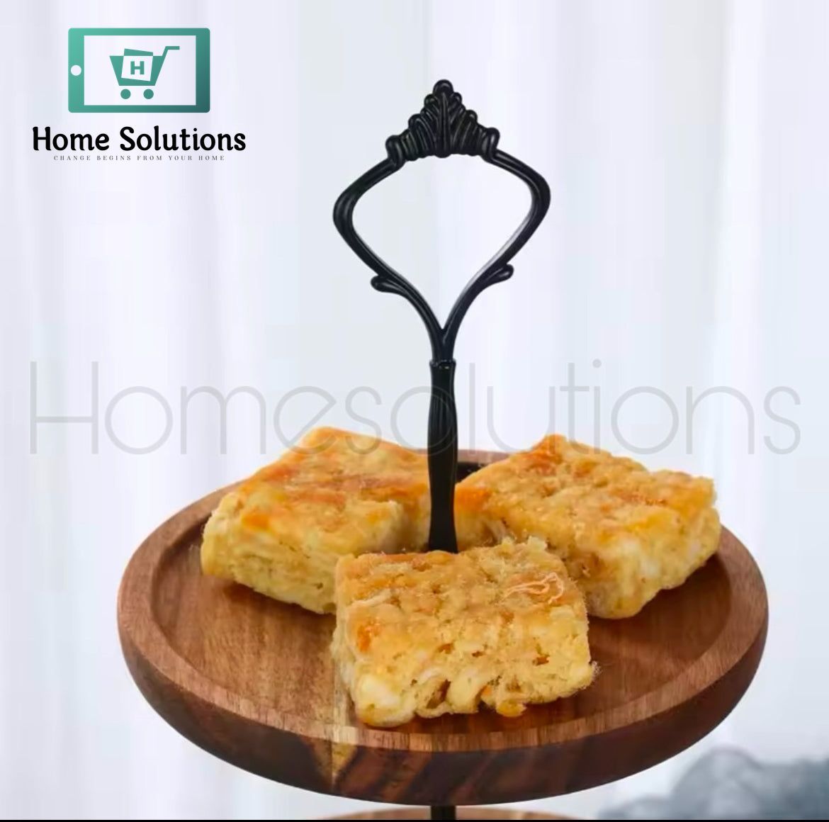 Bamboo Made Serving Stand