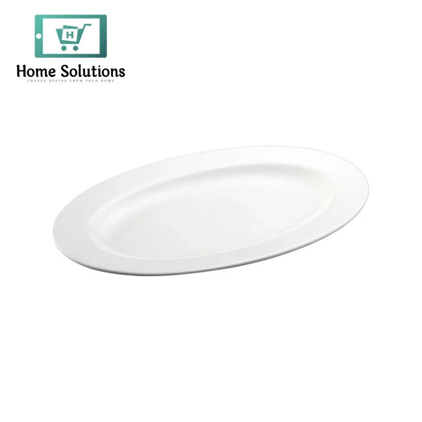 Wilmax England Fine Porcelain Oval Platter 8" | 20 cm Elegant Serving Platter