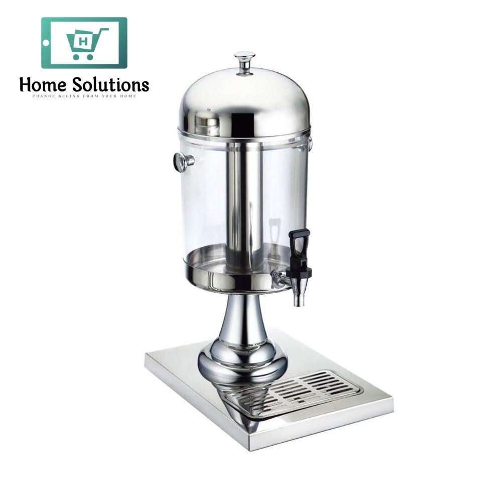 9 Litre Single Juice Dispenser – Acrylic & Stainless Steel Beverage Server