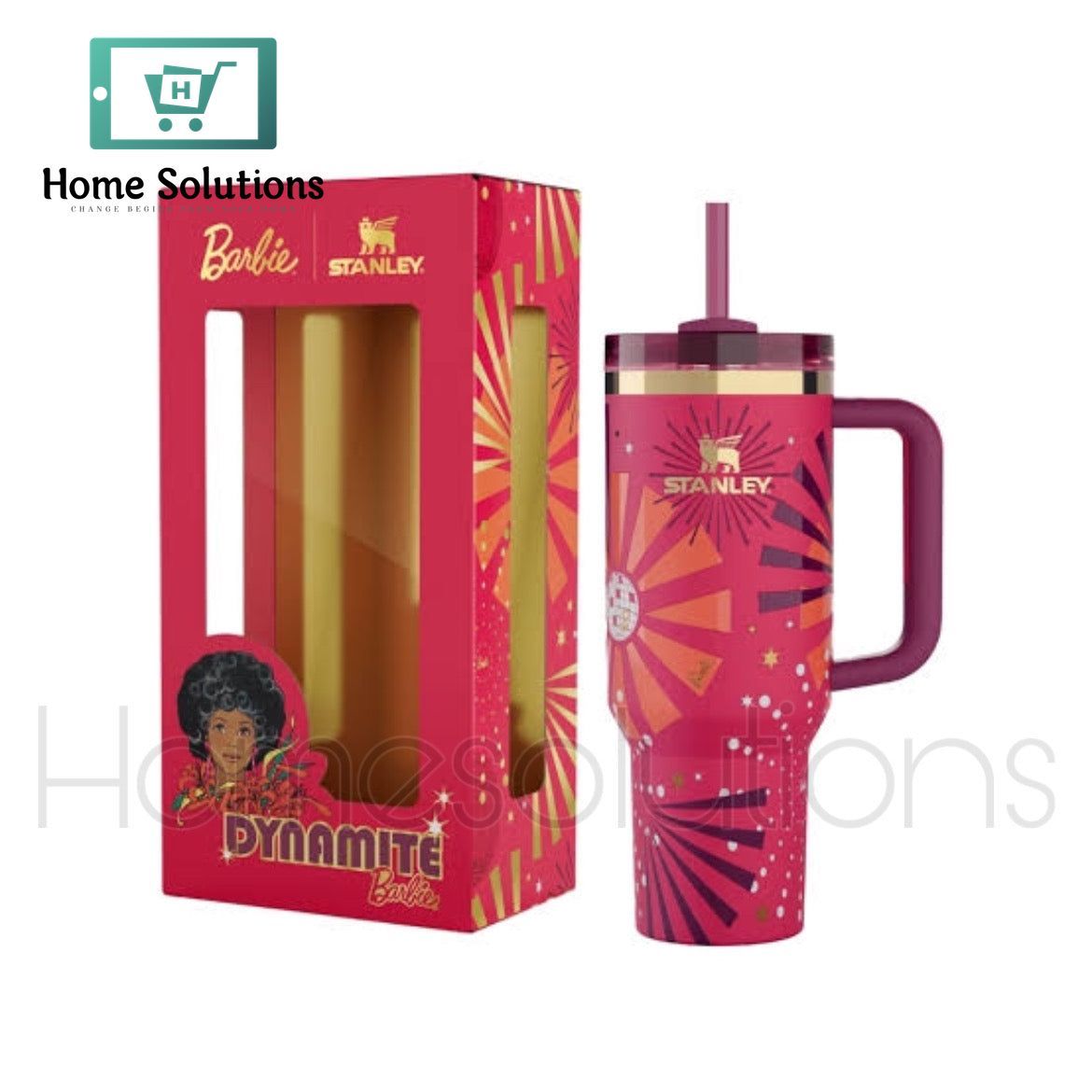 Stanley Barbie 80’s DYNAMITE Quencher 40oz