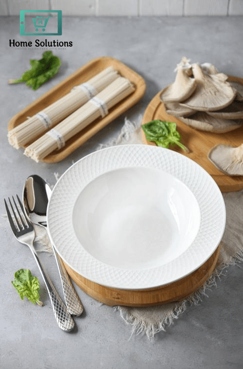 Wilmax England JULIA 9-Inch Deep Plate Set – Set of 6