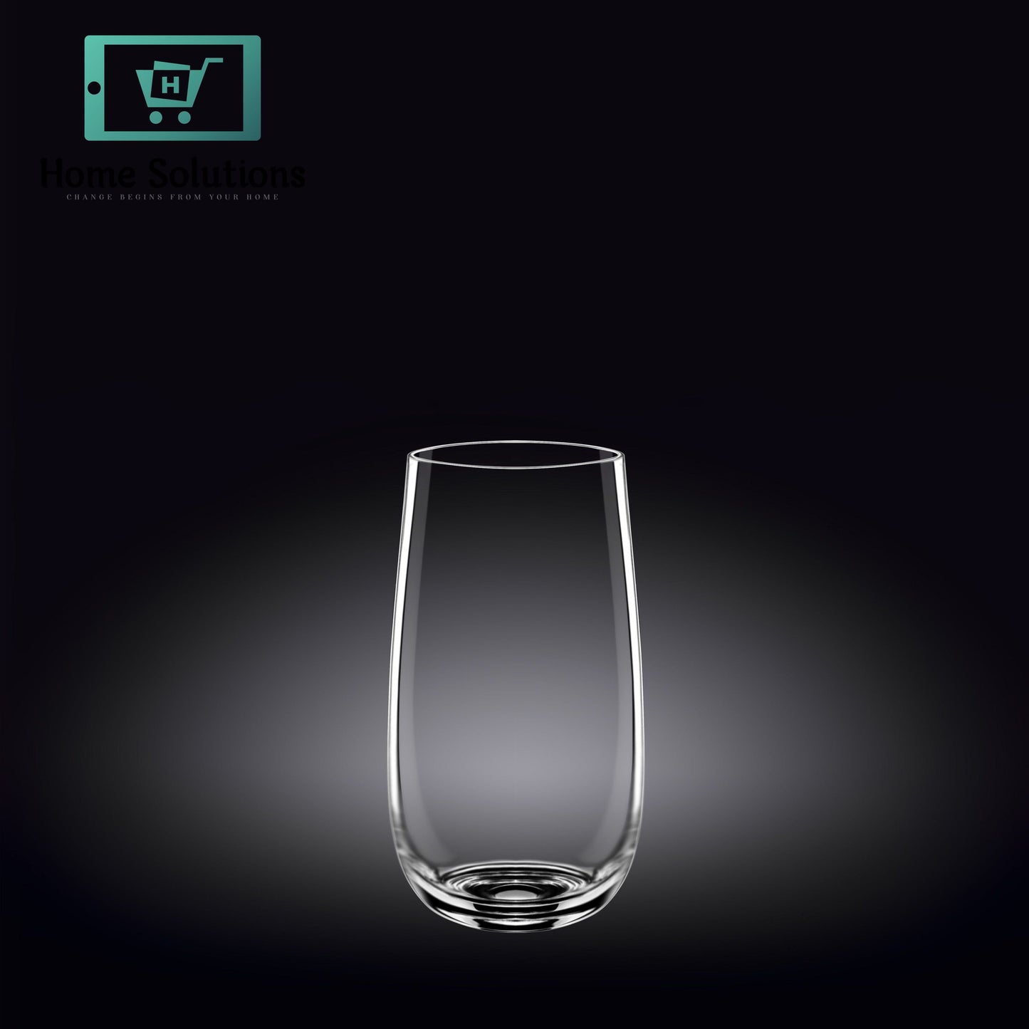 Wilmax Long Drink Glass Set – 540 ml (18 fl oz), Set of 6
