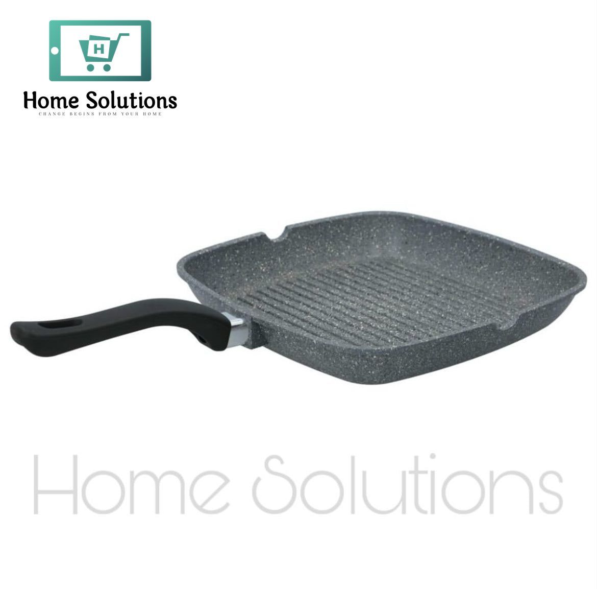 ILLA PLANETA Granite Grill Pan - 28cm - ITALY Made