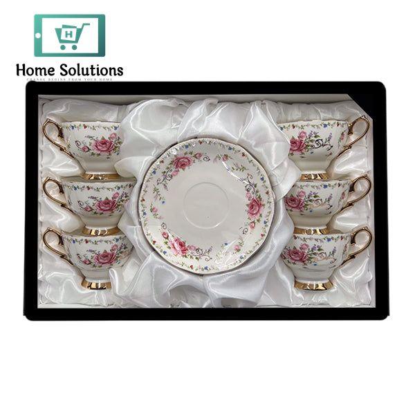Royal Albart Tea Cup & Saucer Set 12 Pcs