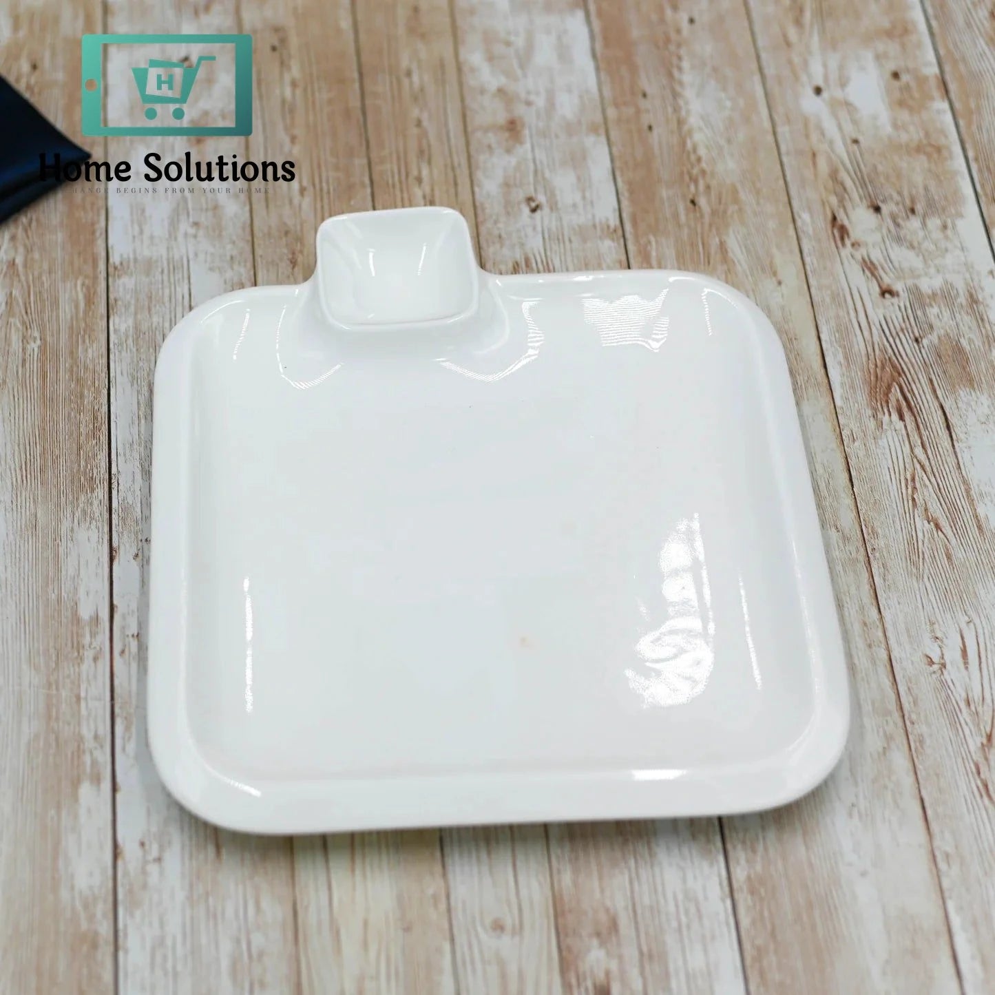 Wilmax England 10 x 10 Fine Porcelain Square Serving Platter