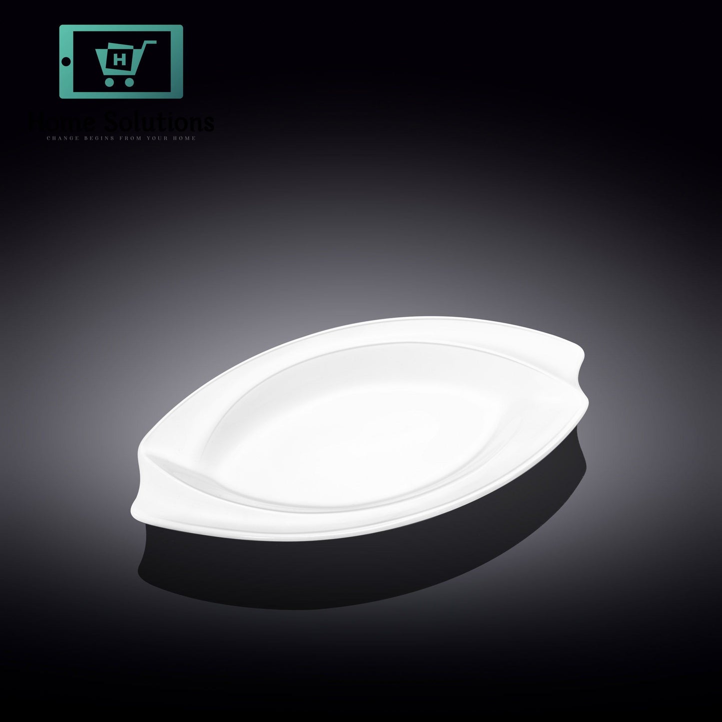 Wilmax England Fine Porcelain Rectangular | Serving Dish 8 x 5 Inch