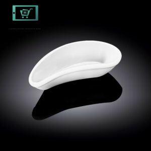 Wilmax England Mini Porcelain Snack Dish 3.25 x 1.5 Inch