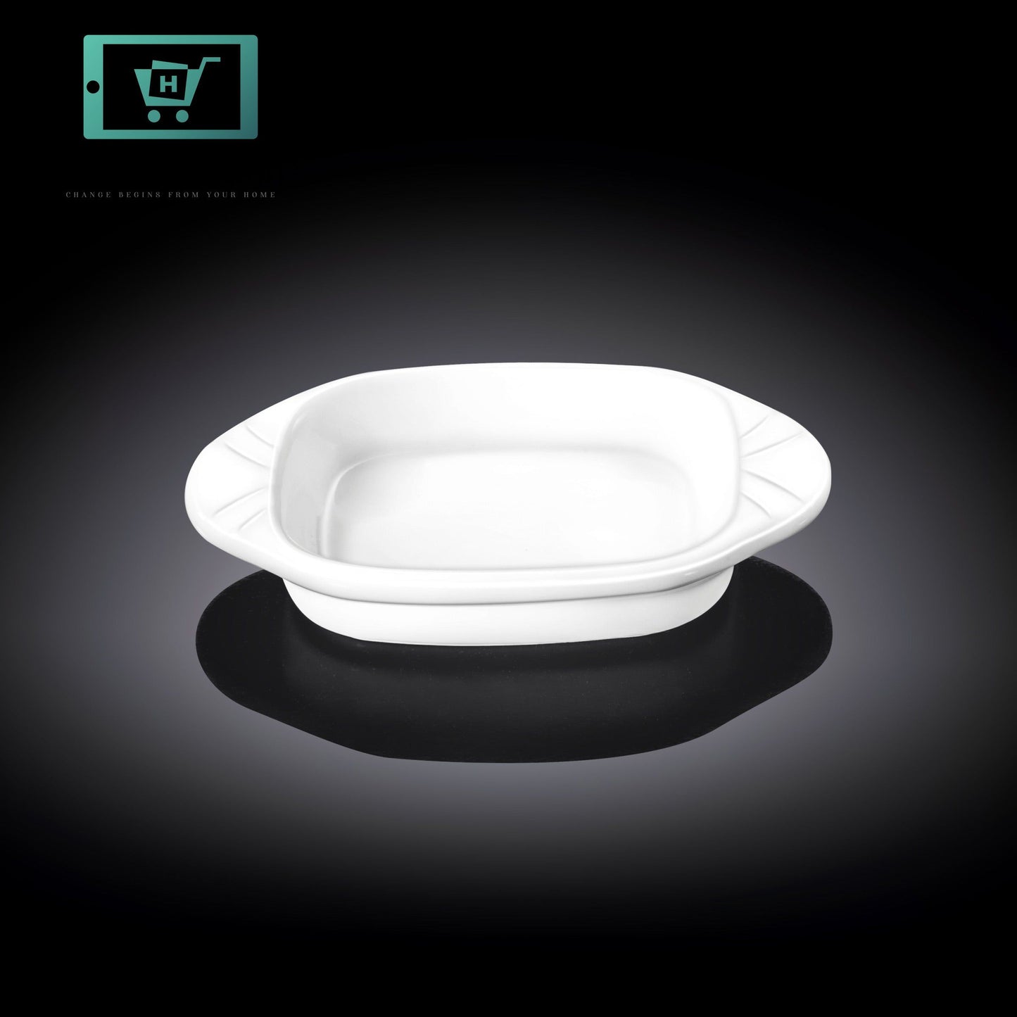 Wilmax England Mini Porcelain Snack Dish 3.25 X 2 Inch