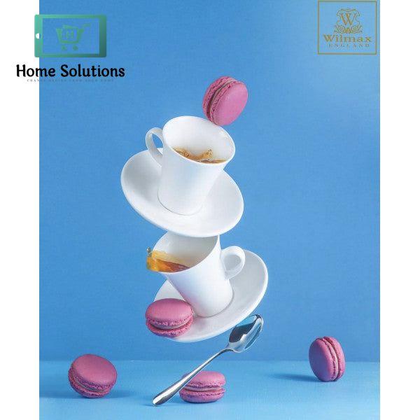 Wilmax England Fine Porcelain Coffee Cup & Saucer Set – 160 ml