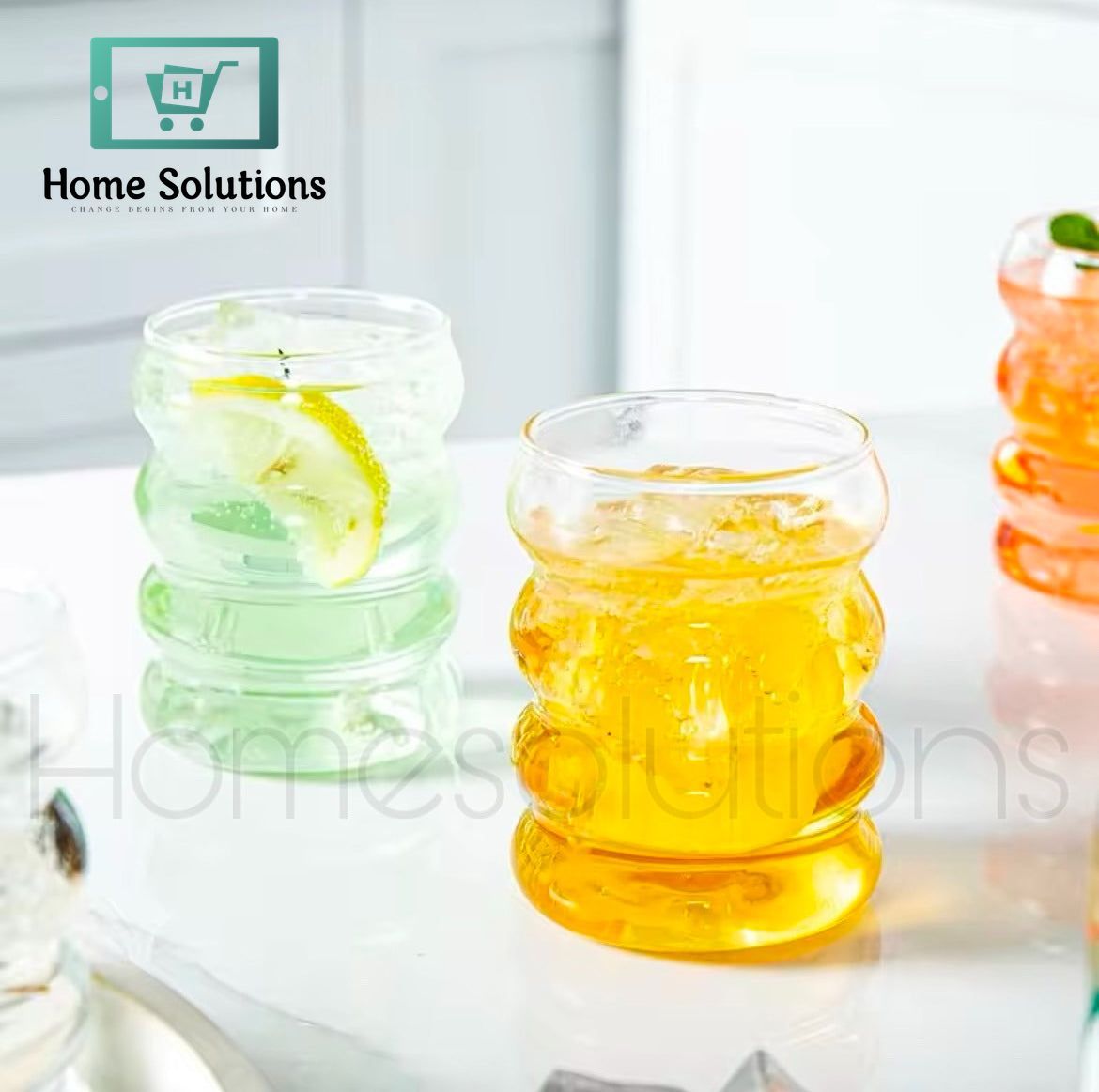 Alipis Caterpillar Ice Tea Glass Set of 6