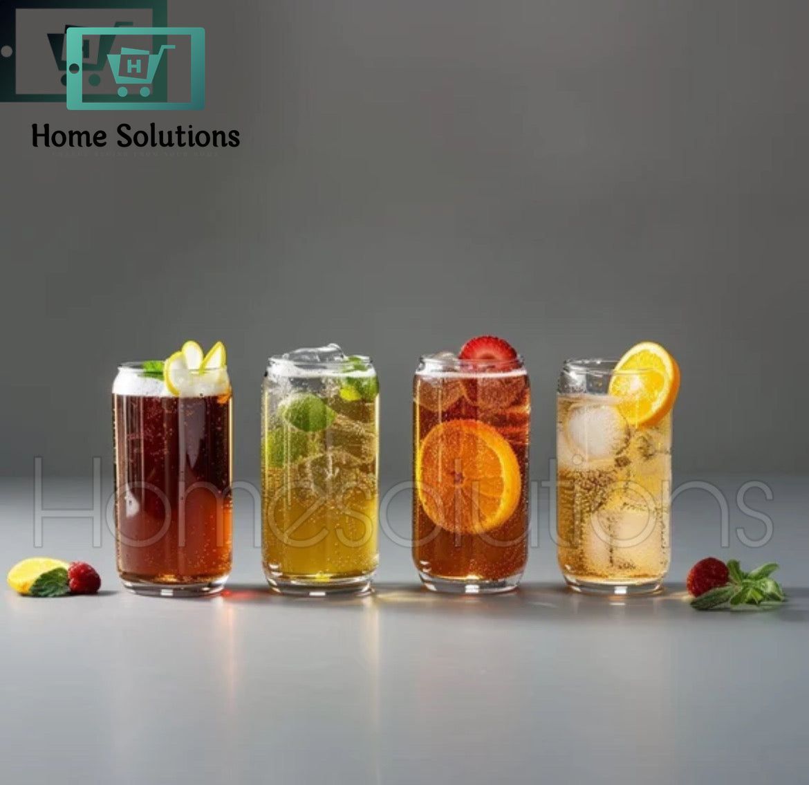 Danny Home Iced Tea Glass Set of 4 Pieces
